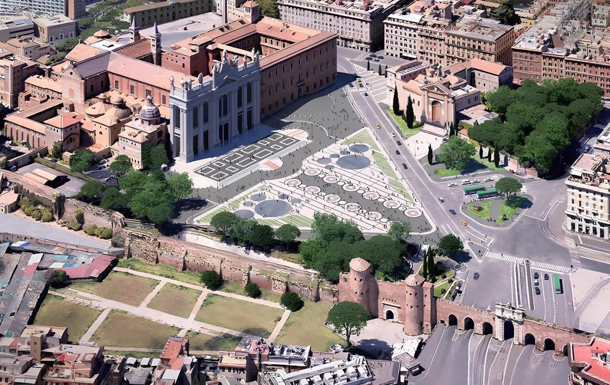 Appartamento Ponte Lungo Roma Exterior foto